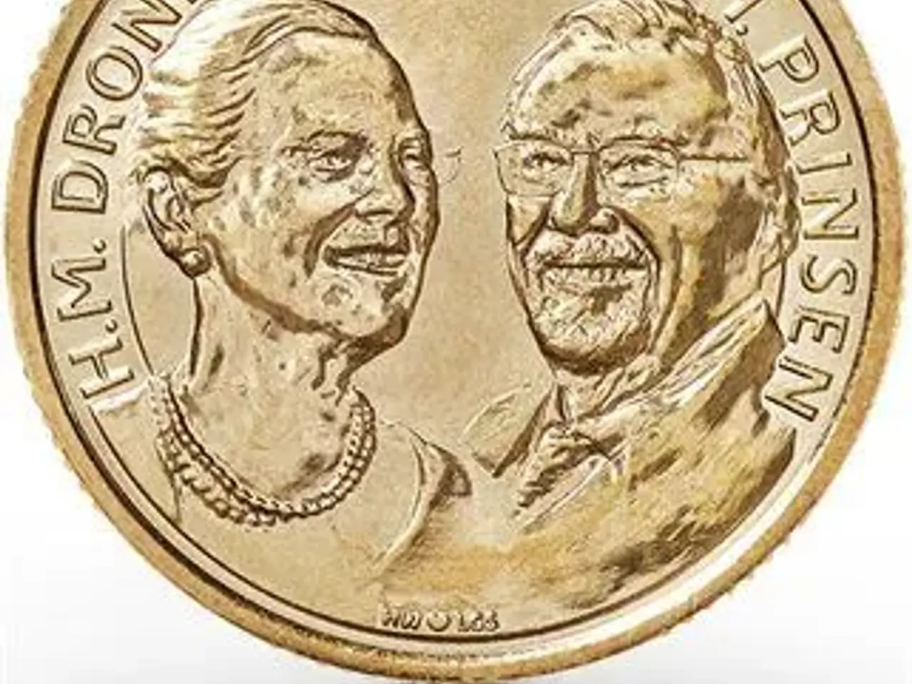 Billede 3 - Margrethe 80 År & Marg & Henr guldb