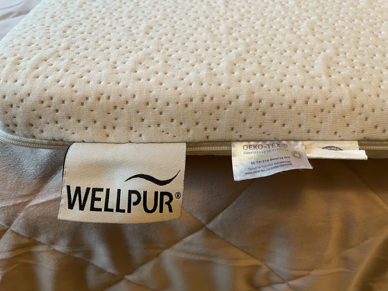 Billede 2 - Wellpur topmadras 90 x 200 cm
