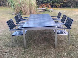 Havemøbler med 6 stole