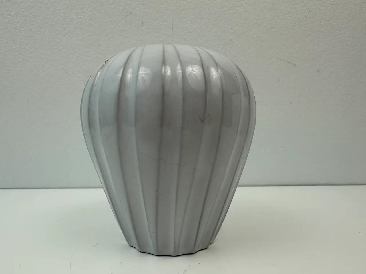 Billede 2 - Ældre 'Eslau' vase, Riflet design.
