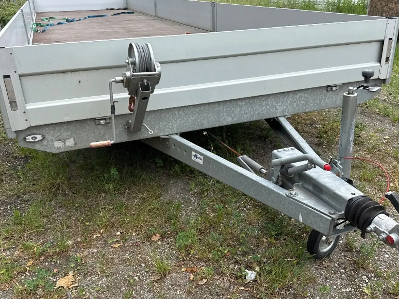 Billede 2 - Niewiadow BR3 ekstra lang 3-akslet 3500 kg trailer