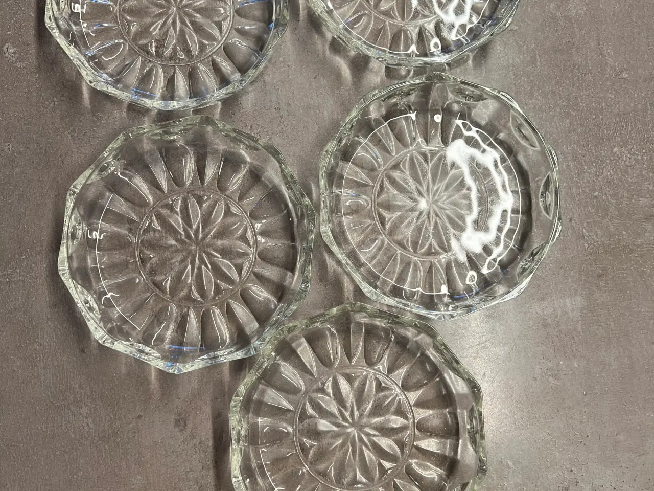 Billede 2 - Glas, Asietter, 5 stk