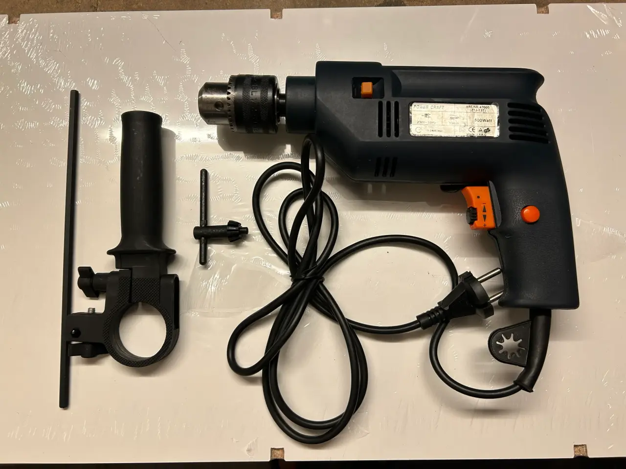 Billede 1 - Slagboremaskine Power Craft 500W