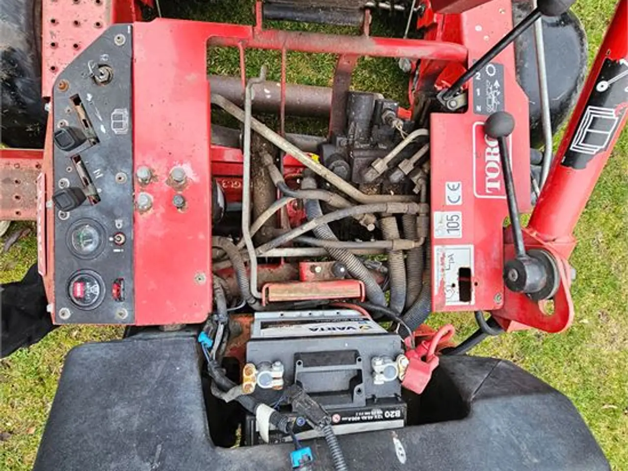 Billede 37 - Toro Greensmaster 3100 - Cylinder lawn mower - With 3 verticutter heads