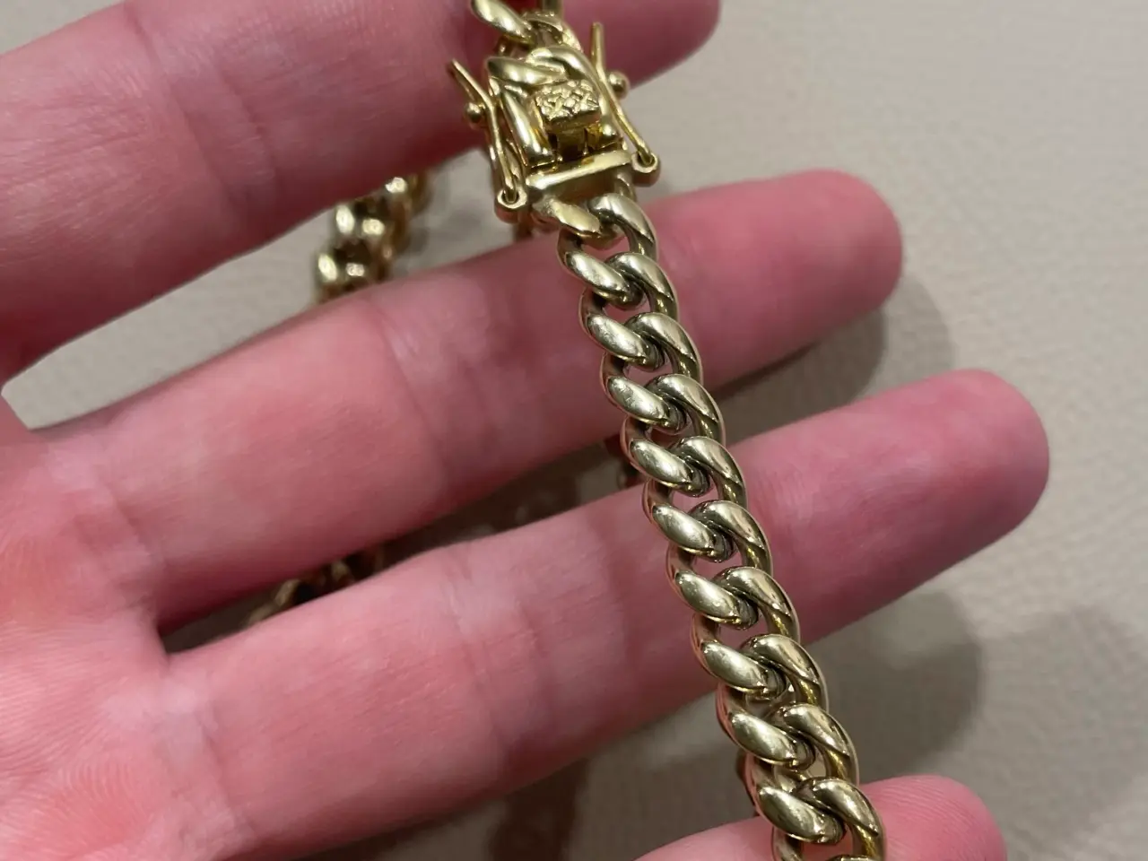 Billede 2 - Goldfilled pansersæt, 8mm.