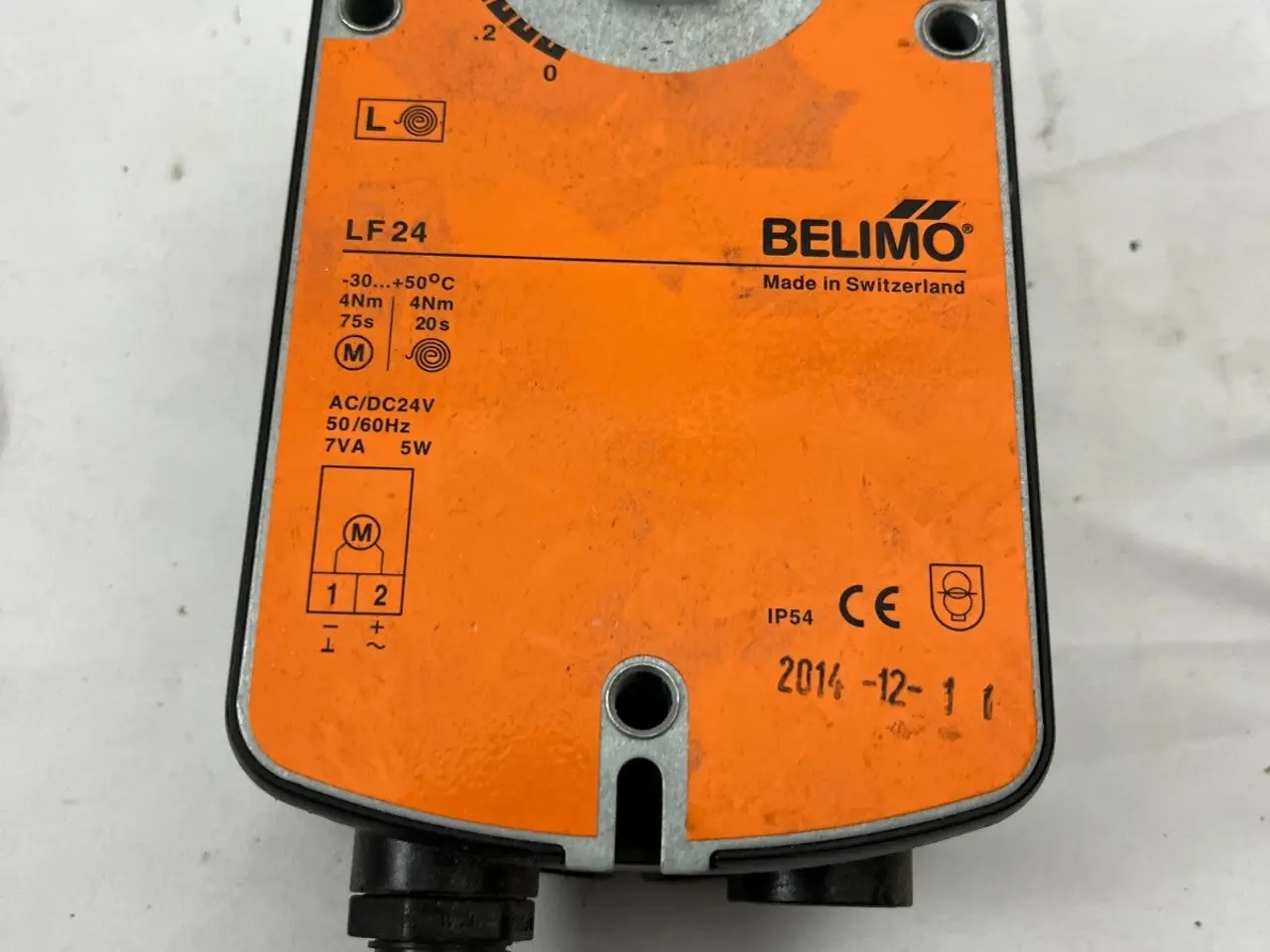 Billede 8 - Belimo LF24 Rotary Damper Actuator 24V AC/DC 4Nm