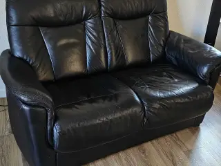 Hjort Knudsen lædersofa