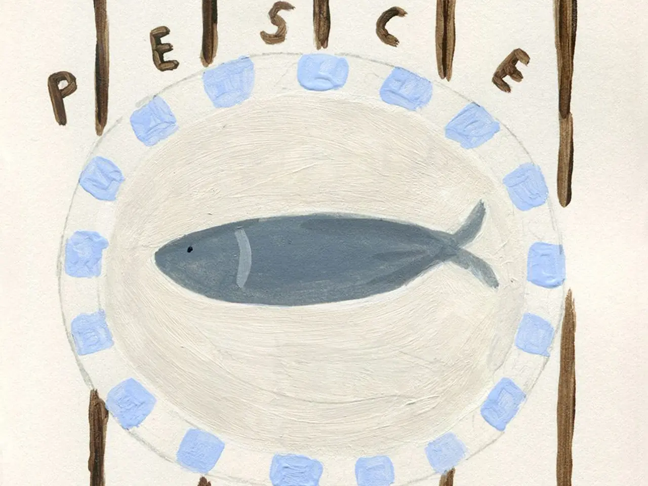 Billede 1 - The Poster Club – Pesce, 30×40 cm med ramme