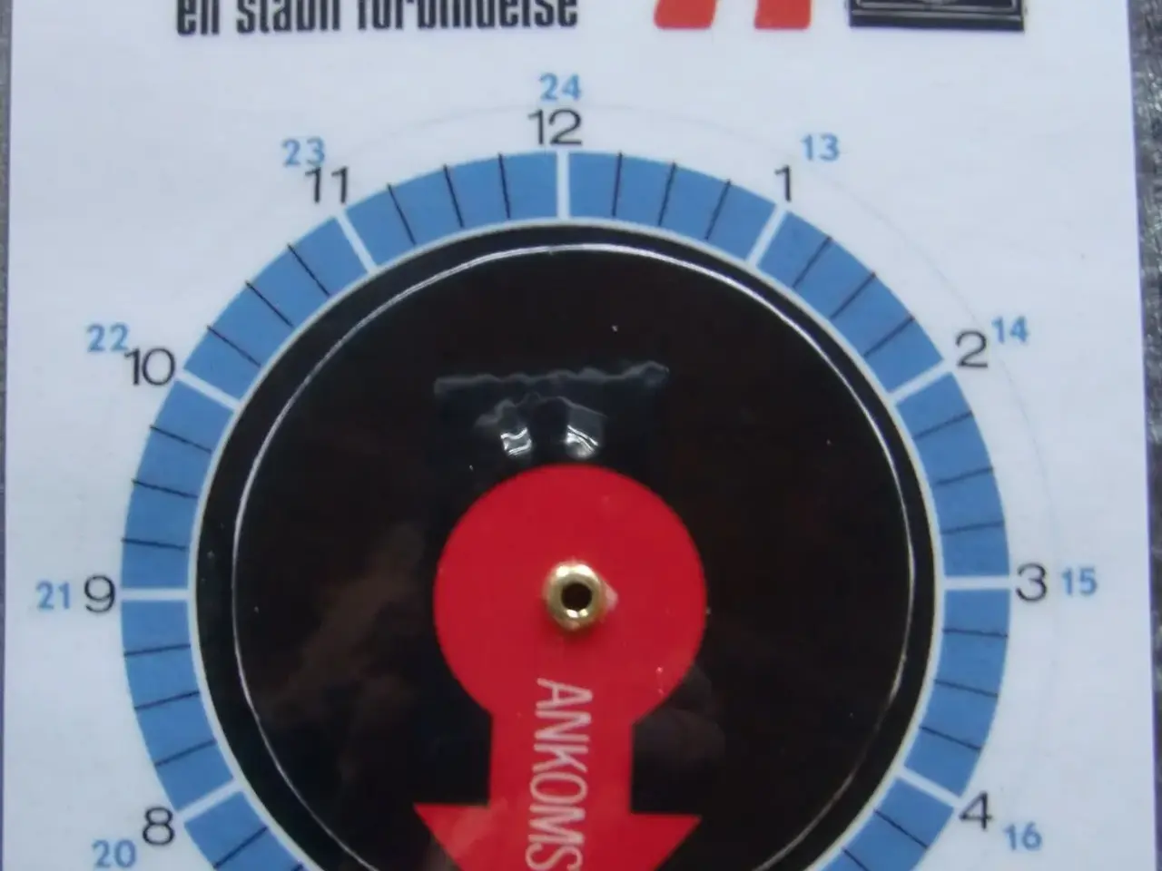 Billede 2 - Retro P-Skiver i pap der er lamineret
