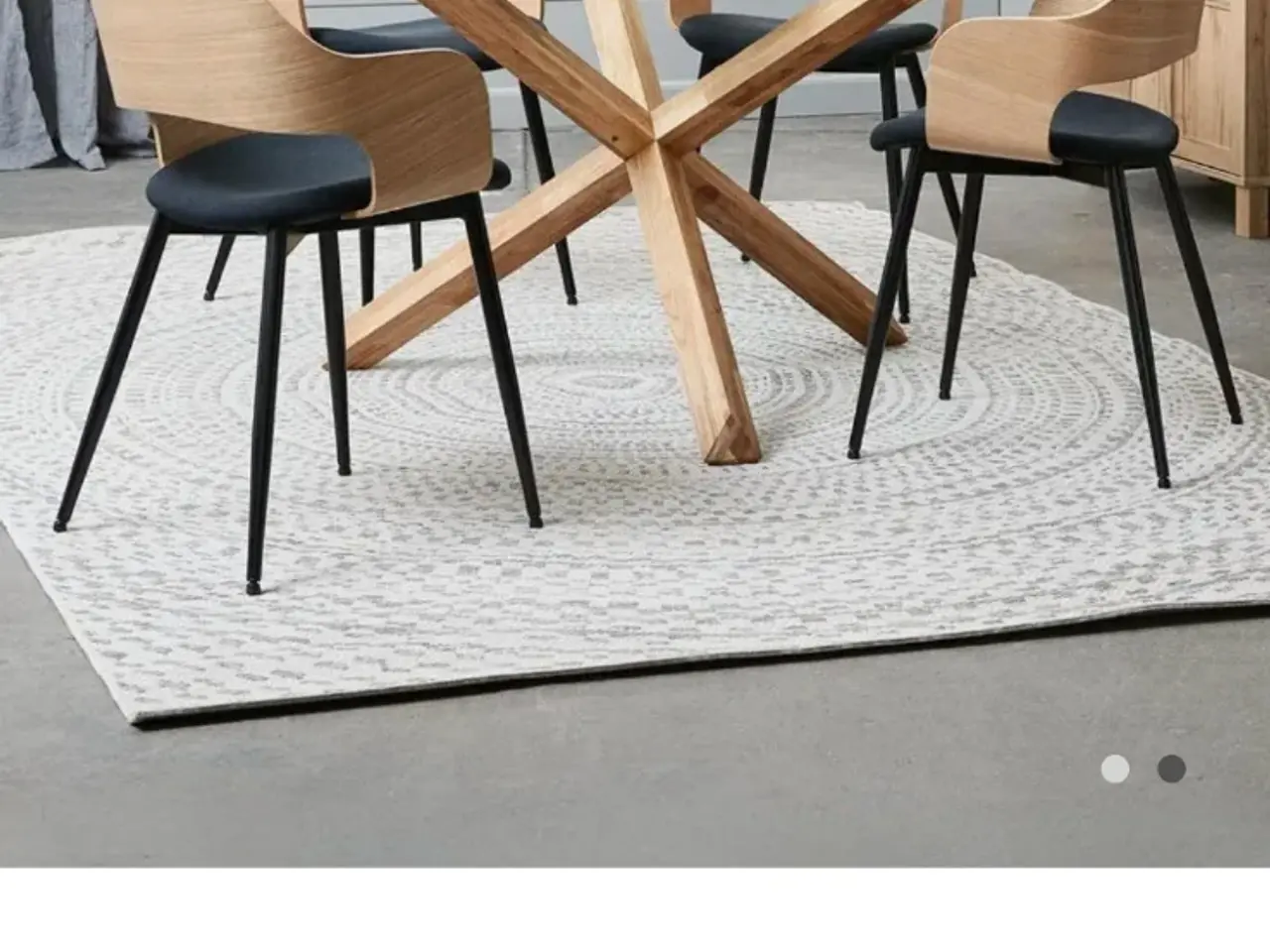 Billede 2 - Glas spisebord royal oak.