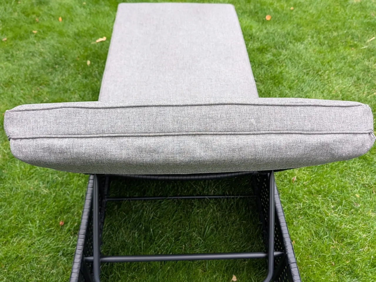Billede 3 - William solseng i sort polyrattan inkl. hynde