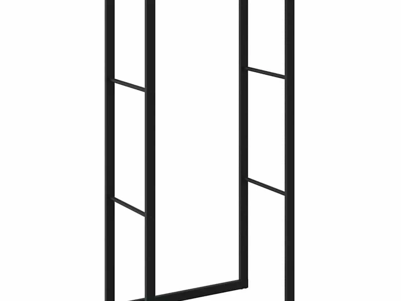 Billede 7 - Brændestativ i stål 55 x 30 x 116 cm - sort