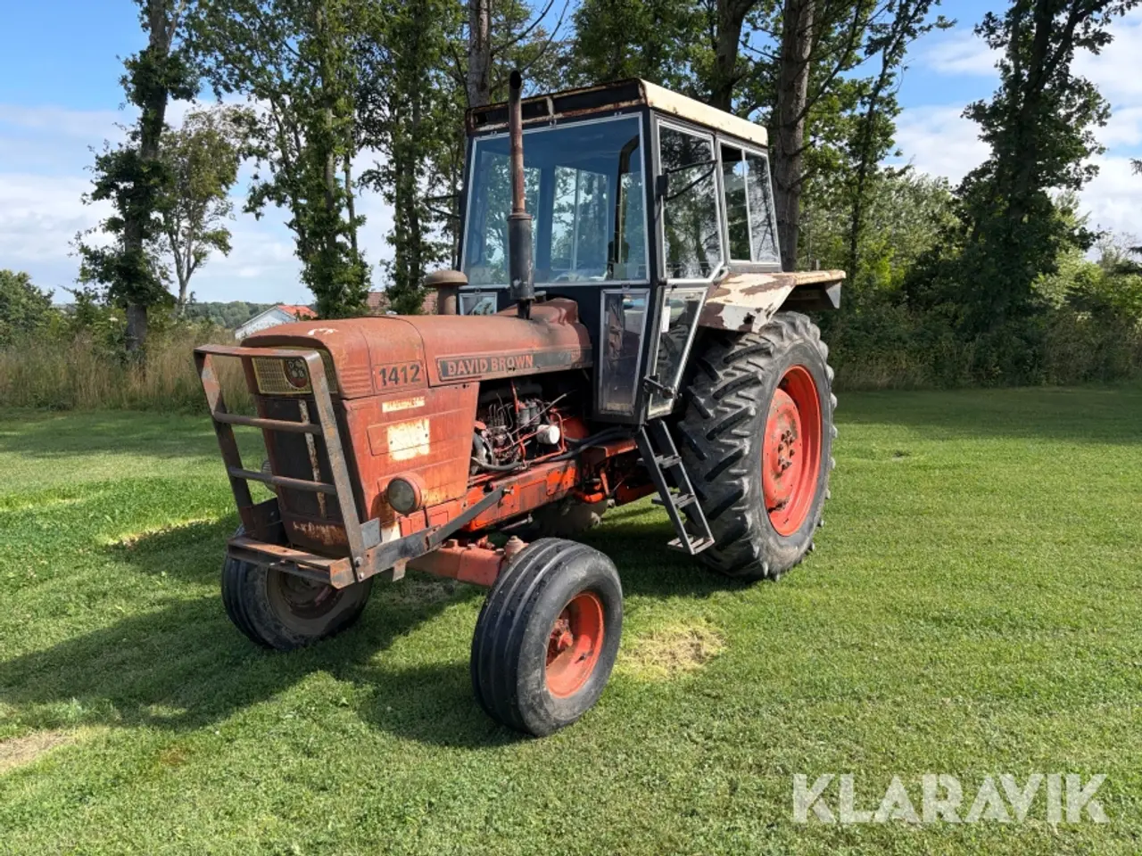 Billede 1 - Veterantraktor David Brown 1412