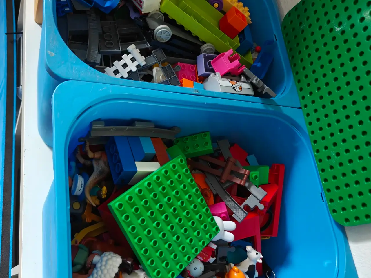 Billede 1 - Store legoklodser to kasser
