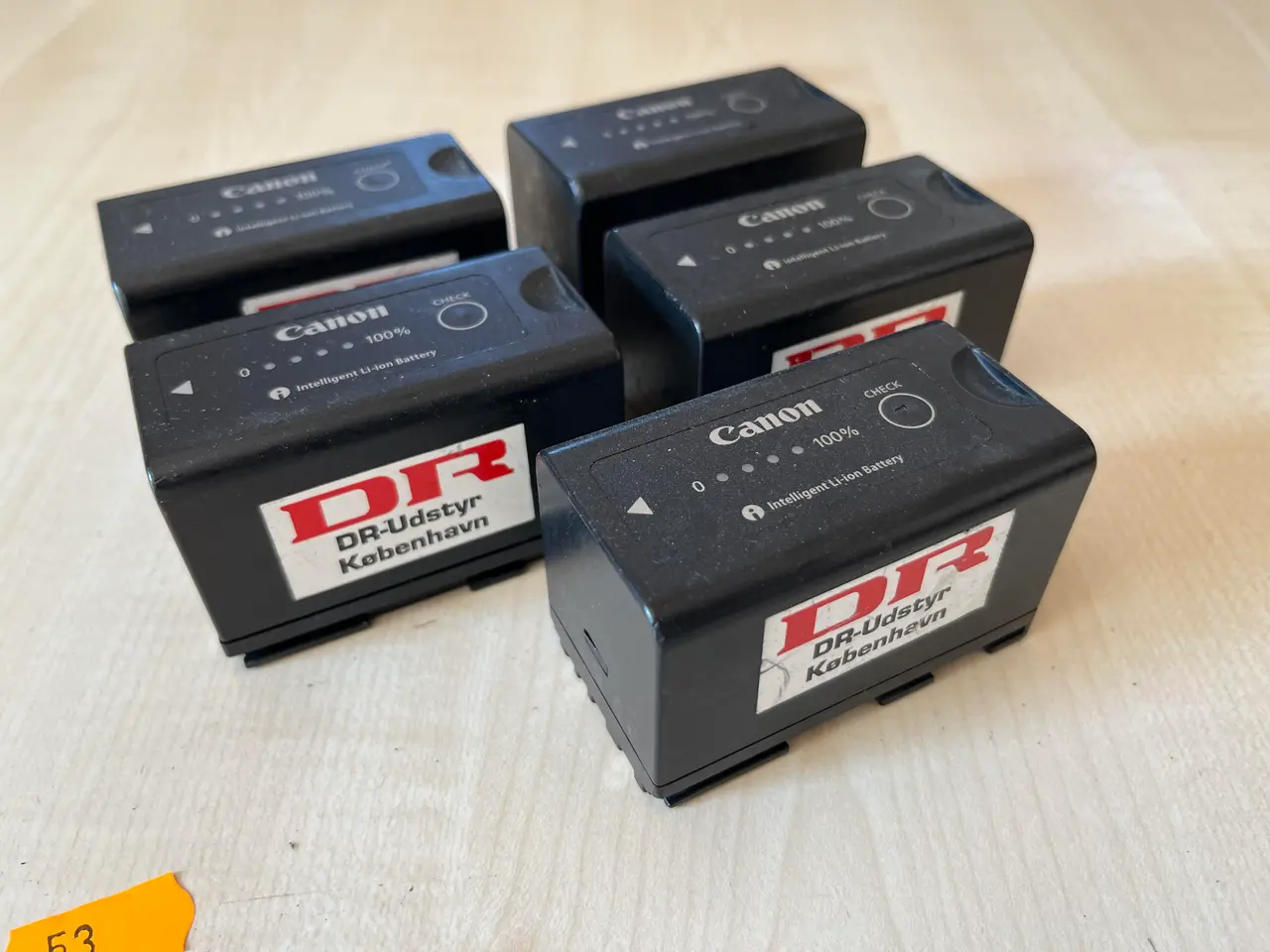 Billede 2 - 5. Stk.Canon batterier