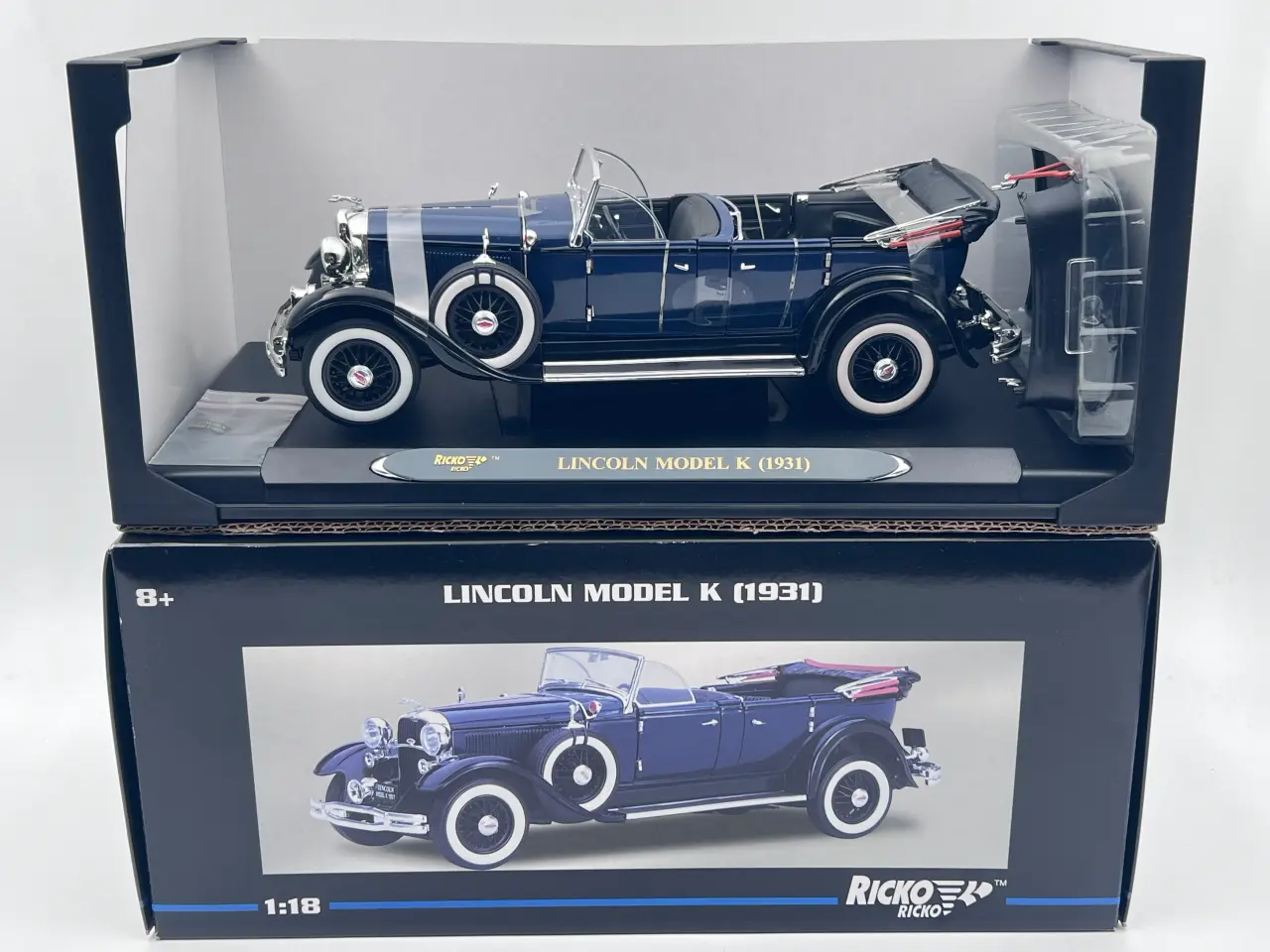 Billede 1 - 1931 Lincoln Model K 1:18 Flot og detaljeret