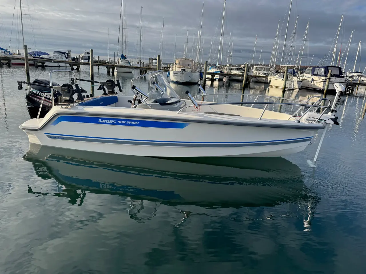 Billede 1 - RYDS 488 Sport FISKE Udstyret, 60hk 4tak , trailer