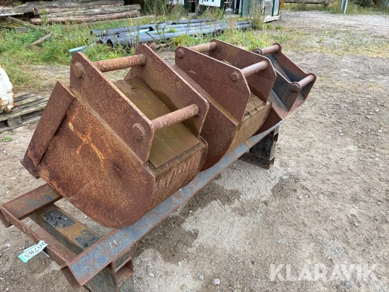 Billede 4 - Skovle inklusiv stativ 3 styk