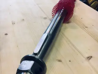 Akselstål til propel - 30 mm. Ny !