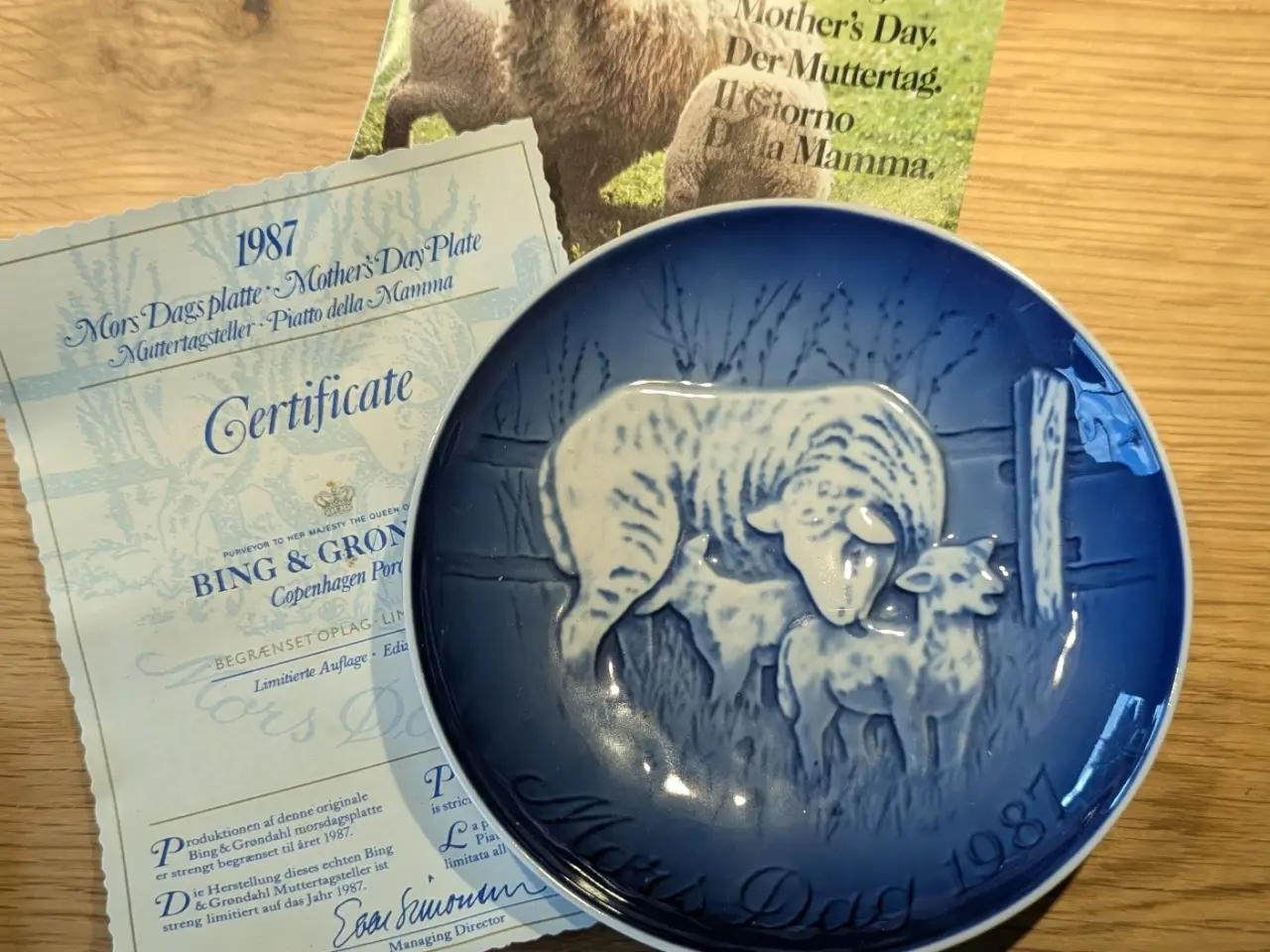 Billede 1 - Morsdags platte 1987