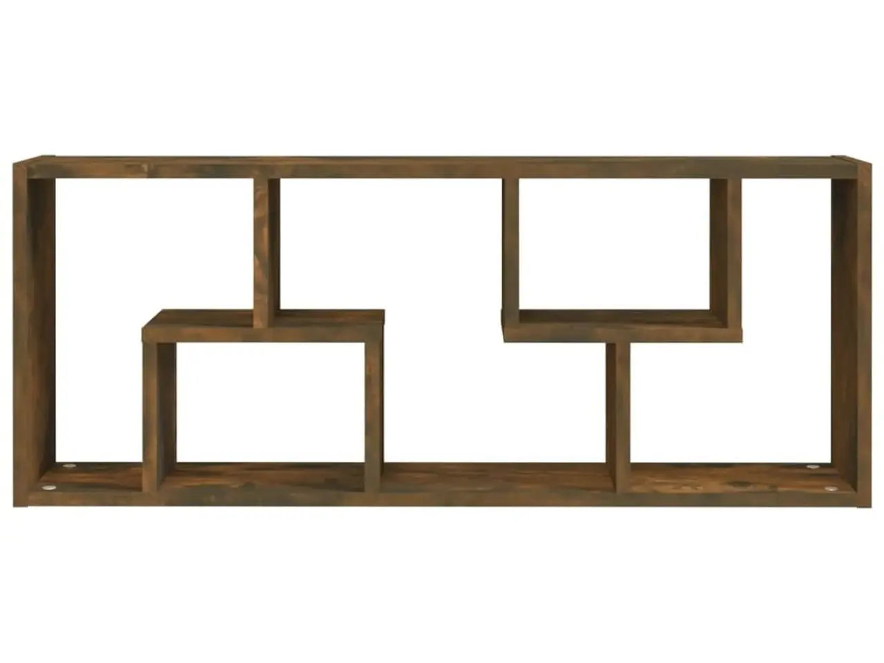 Billede 4 - Væghylde 36×16×90 cm i konstrueret træ - røget egetræsfinish