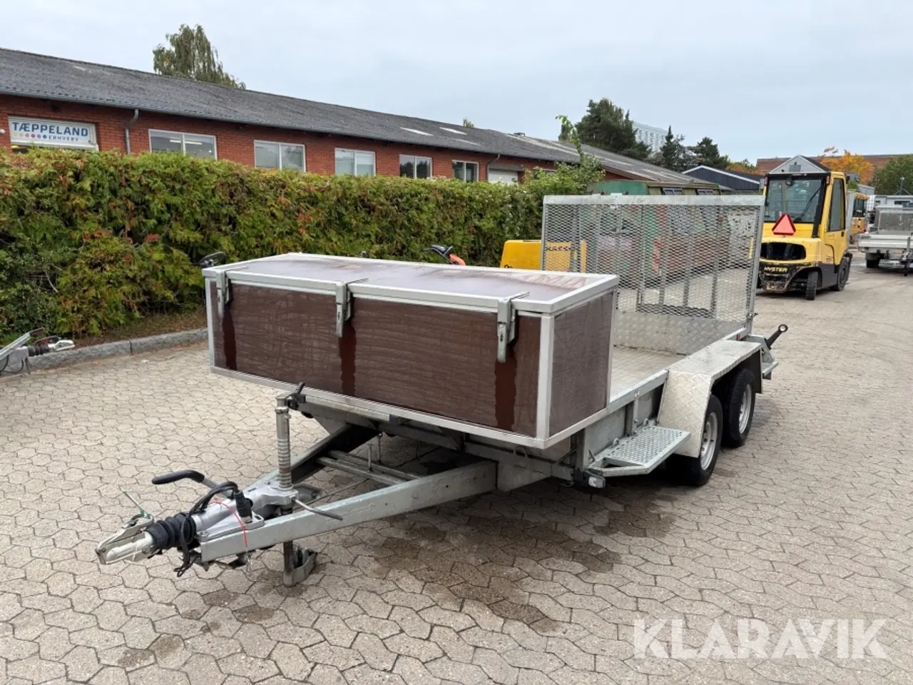 Billede 1 - Maskintrailer Variant 3518 M3 med værktøjskasse og rampe