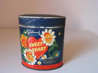 Metal bøtte til slik