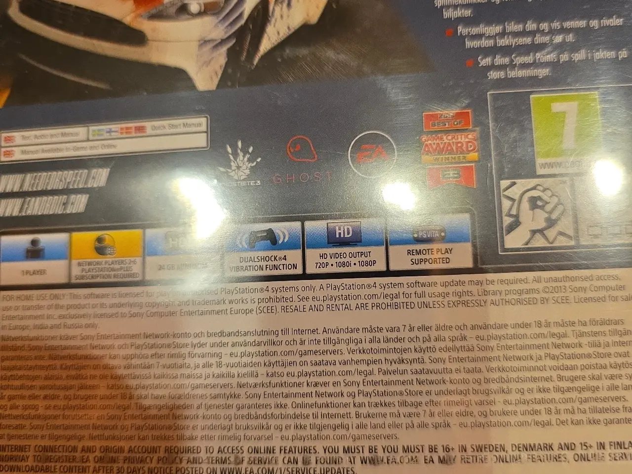 Billede 2 - Need For Speed Rivals til ps4