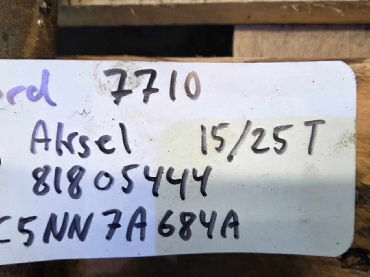 Billede 13 - Ford 7710 Aksel 81805444