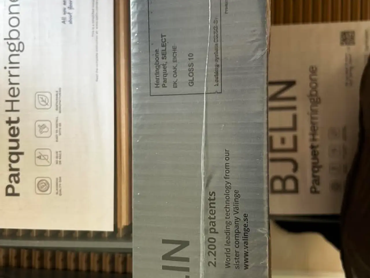 Billede 3 - LAGERUDSALG Nyt Bjelin Herringbone sildebensparket