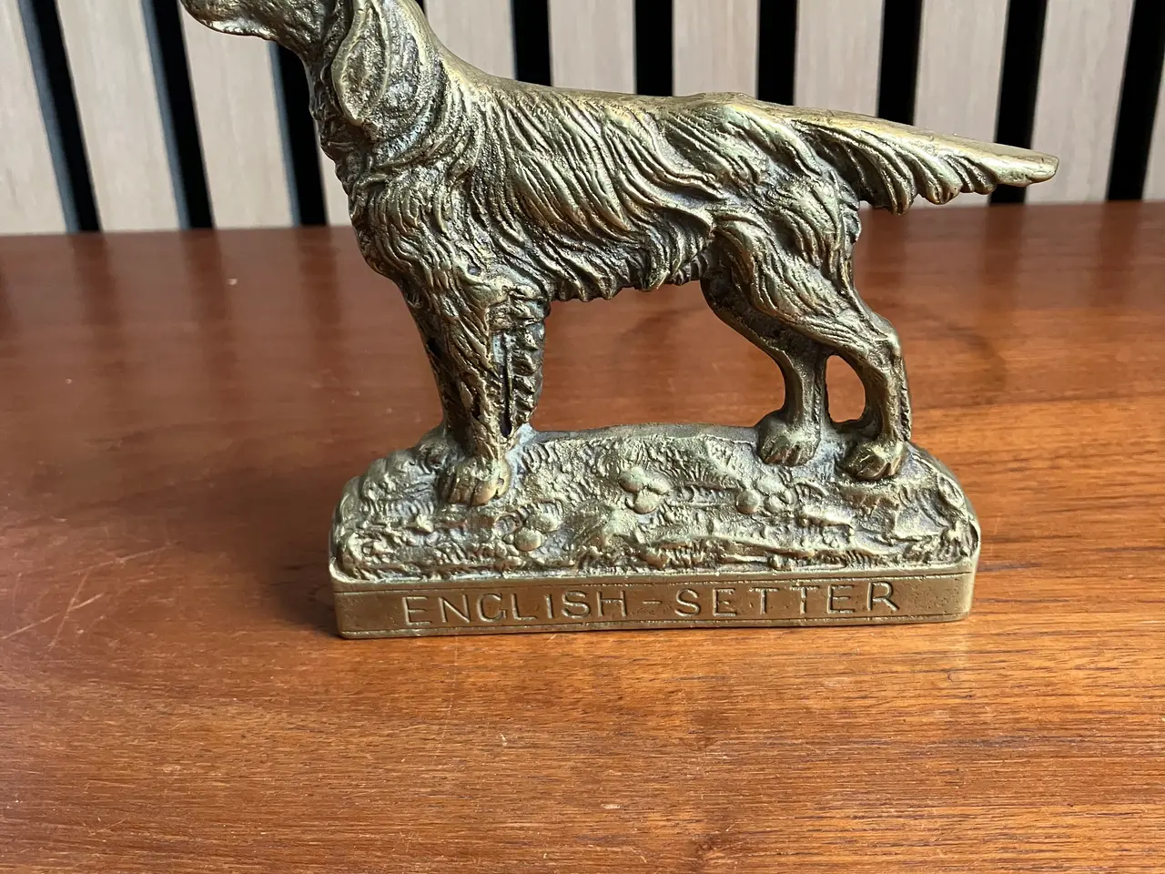 Billede 2 - Vintage messingfigur- English Setter