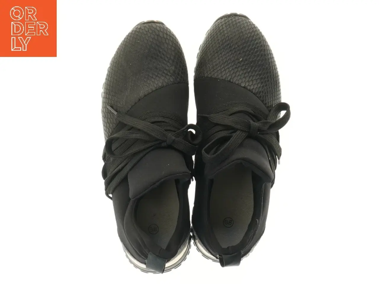 Billede 2 - Sorte sneakers i størrelse 38 (str. 38 )