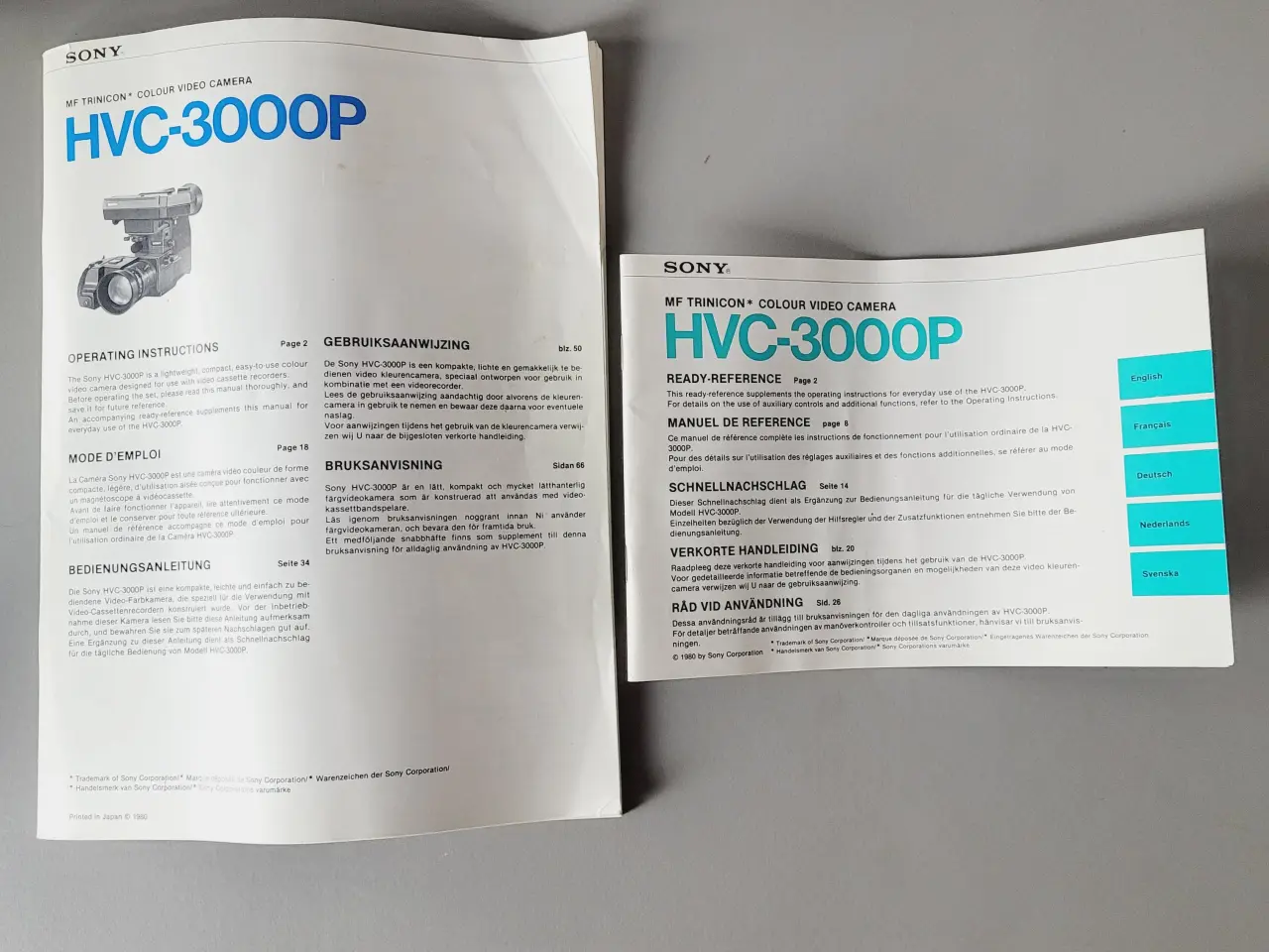Billede 3 - ⭐️· 📹 Klassisk Sony HVC-3000P Trini Colour Video