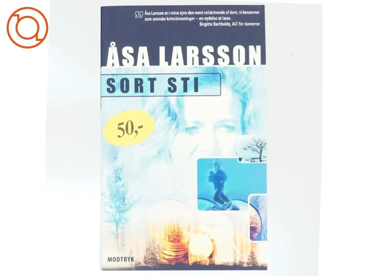 Billede 1 - Sort sti af Åsa Larsson (Bog)