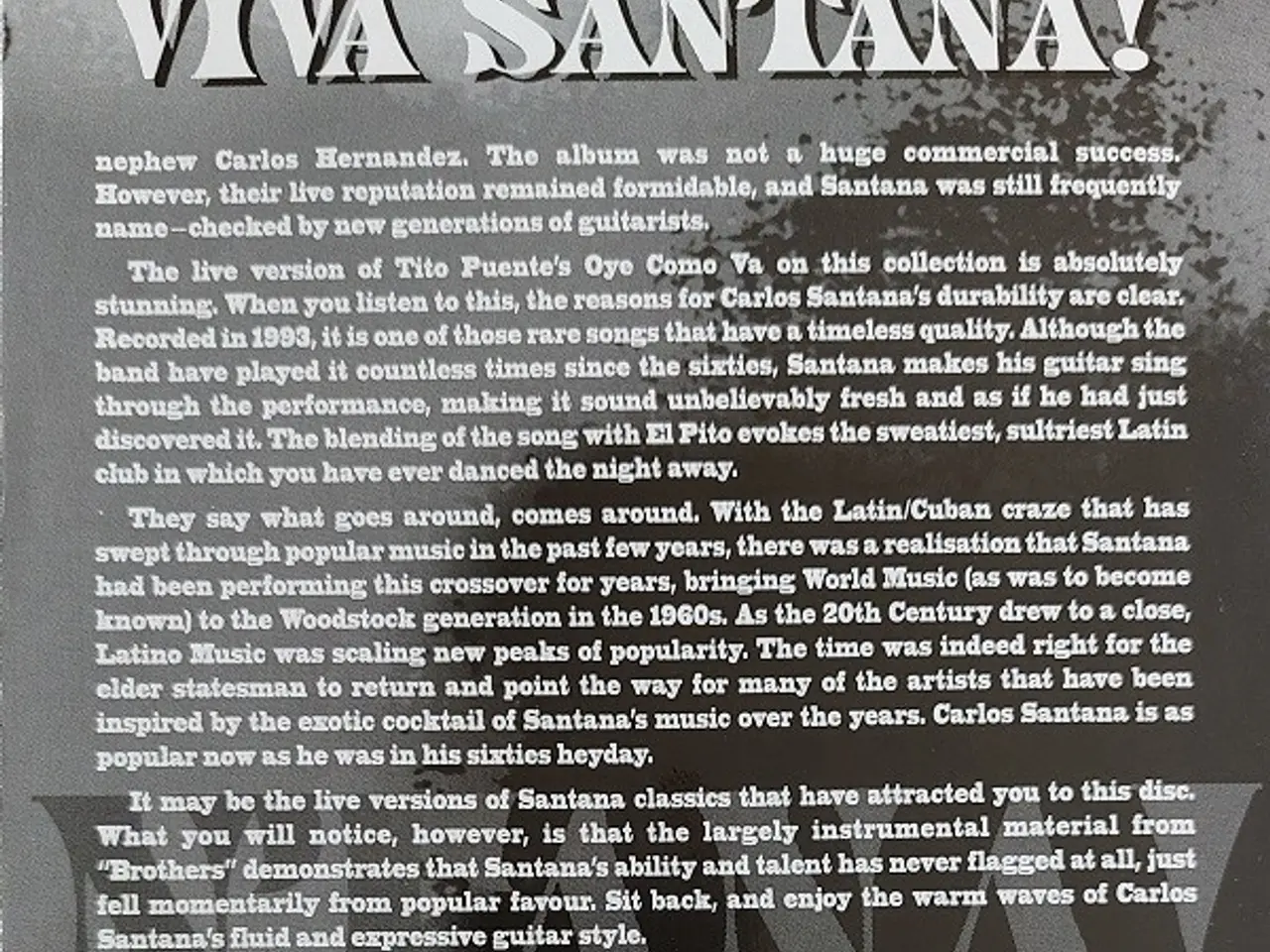 Billede 5 - The Santana Brothers* – Viva Santana! – CD