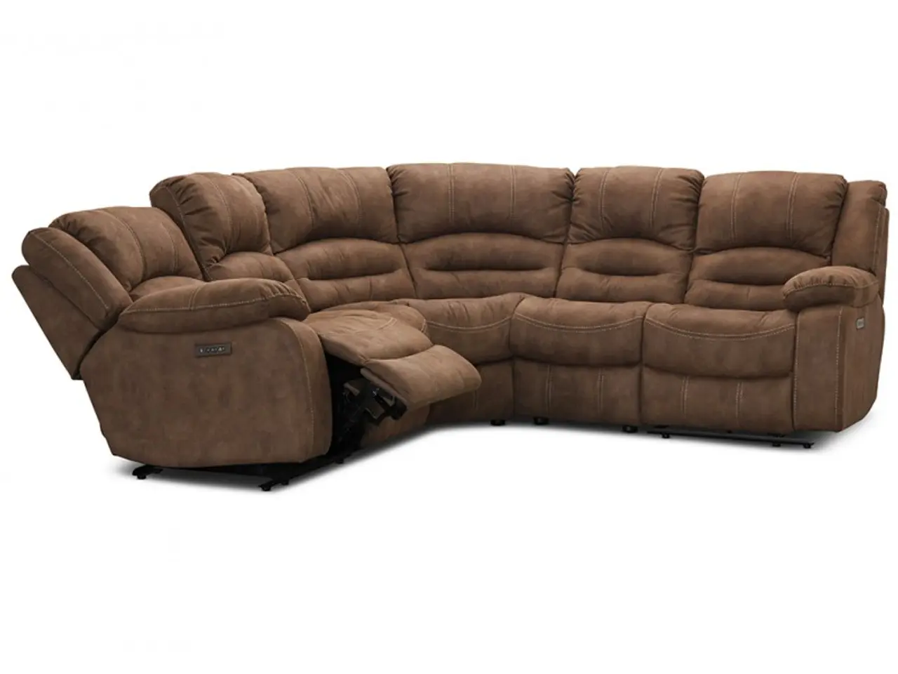 Billede 2 - Cinema Biografsofa Nougat mikrofiber stof