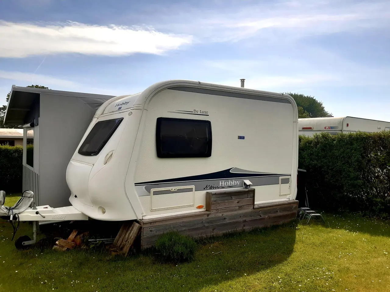 Billede 2 - Hobby 350 tb de luxe campingvogn.