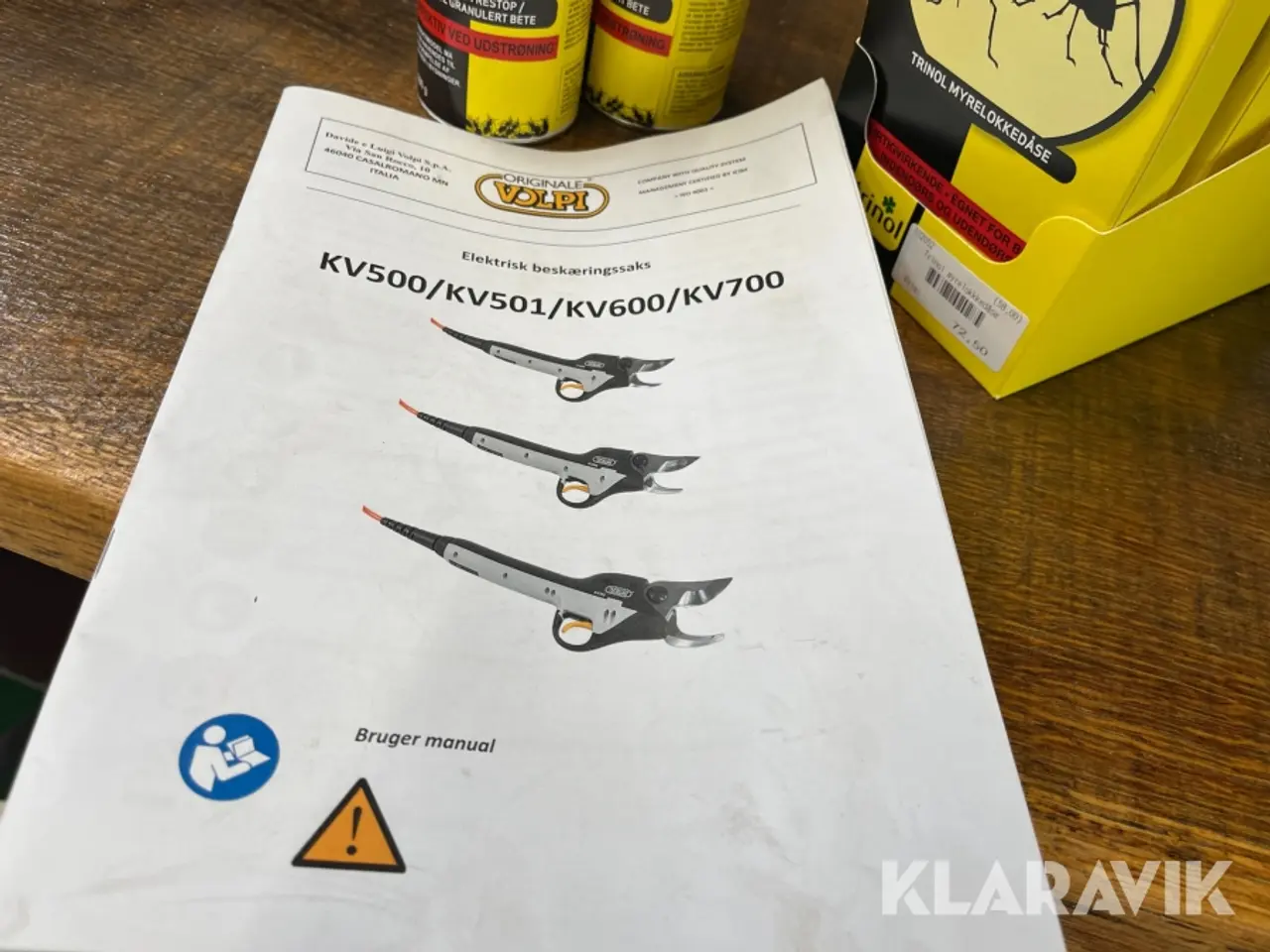 Billede 10 - Beskæringssaks Originale Volpi KV500