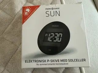 Elektronisk parkerings skive