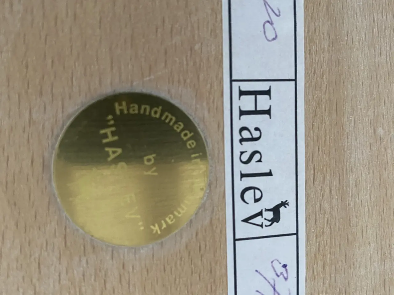 Billede 4 - Haslev Sofabord i sæbebehandlet bøg
