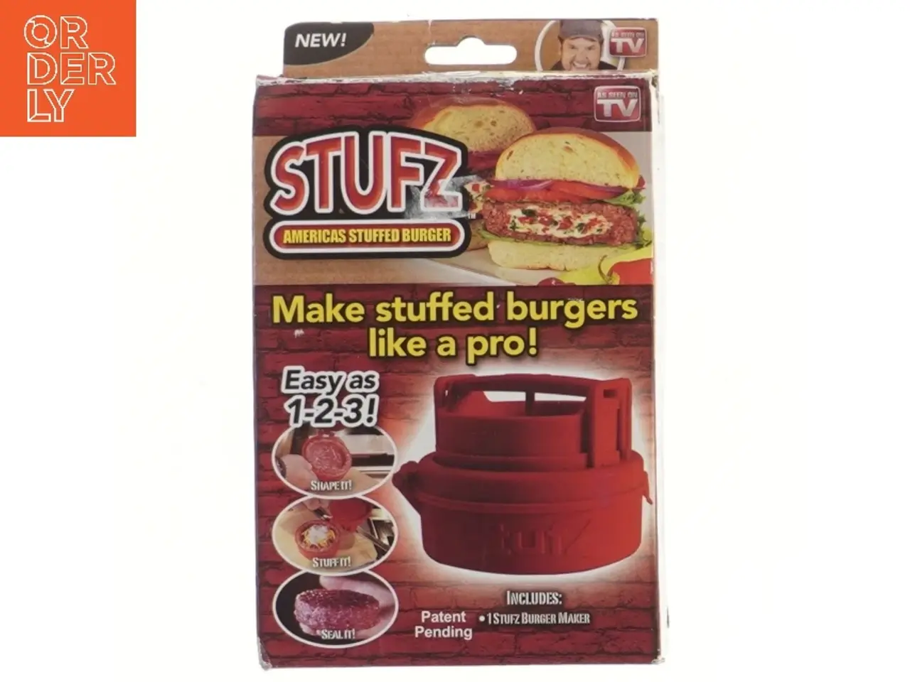 Billede 1 - Burgerpresser STUFZ fra STUFZ (str. Ø 11 cm)