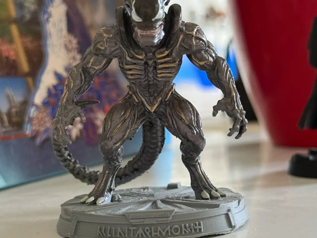 Billede 5 - Xenomorph × Venom – 3D-printet figur