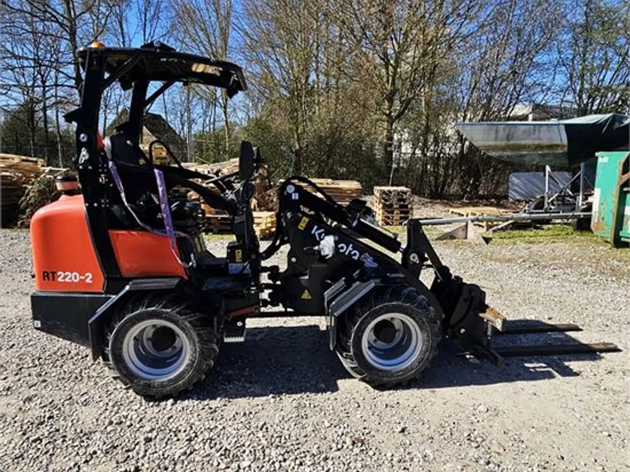 Billede 4 - Kubota RT220-2 - Vægt / weight 2,1 ton