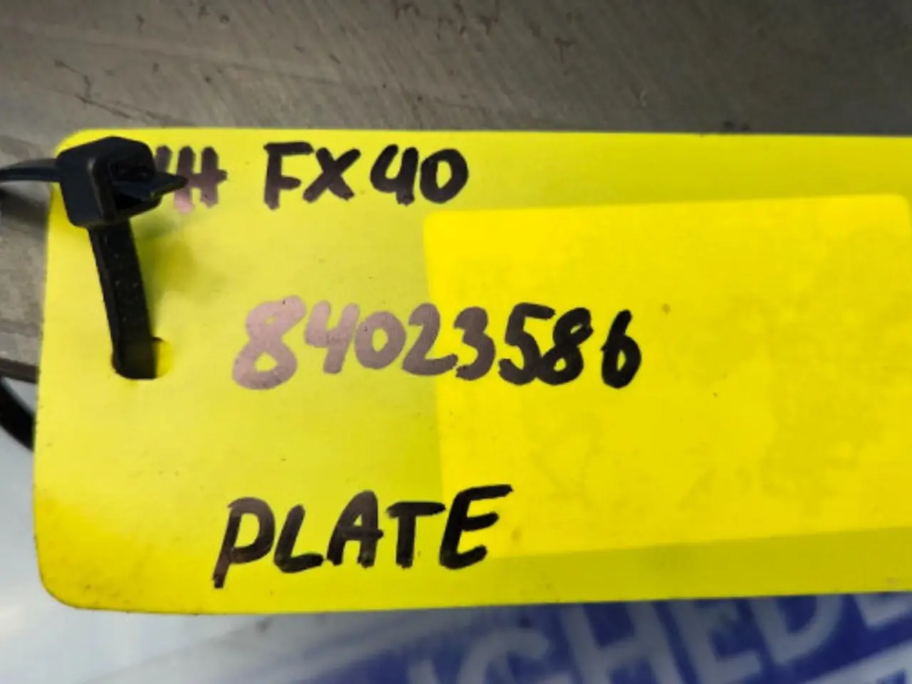 Billede 14 - New Holland FX40 Plade 84023586