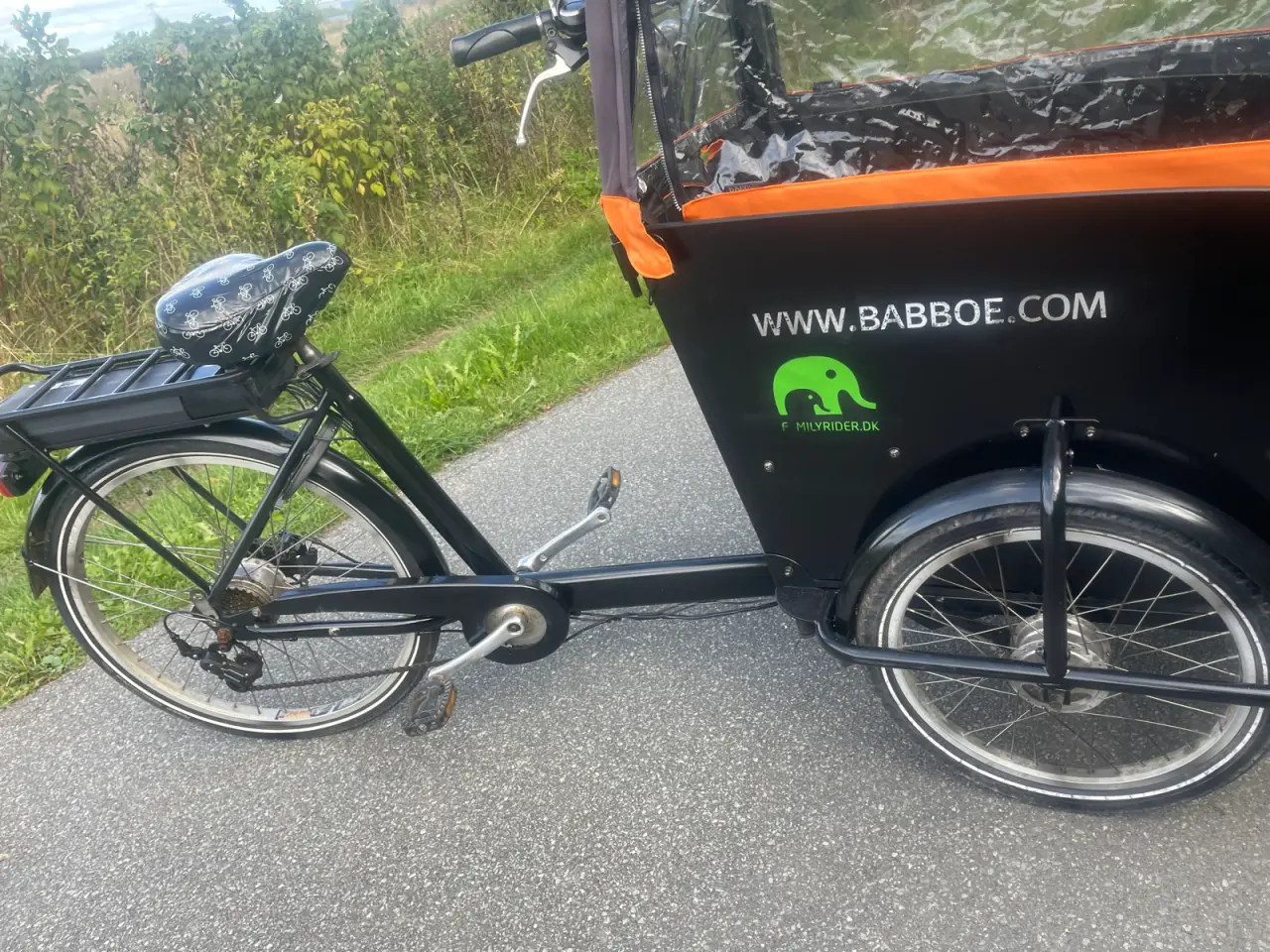 Billede 3 - Babboe E Big el ladcykel med batteri og oplader 