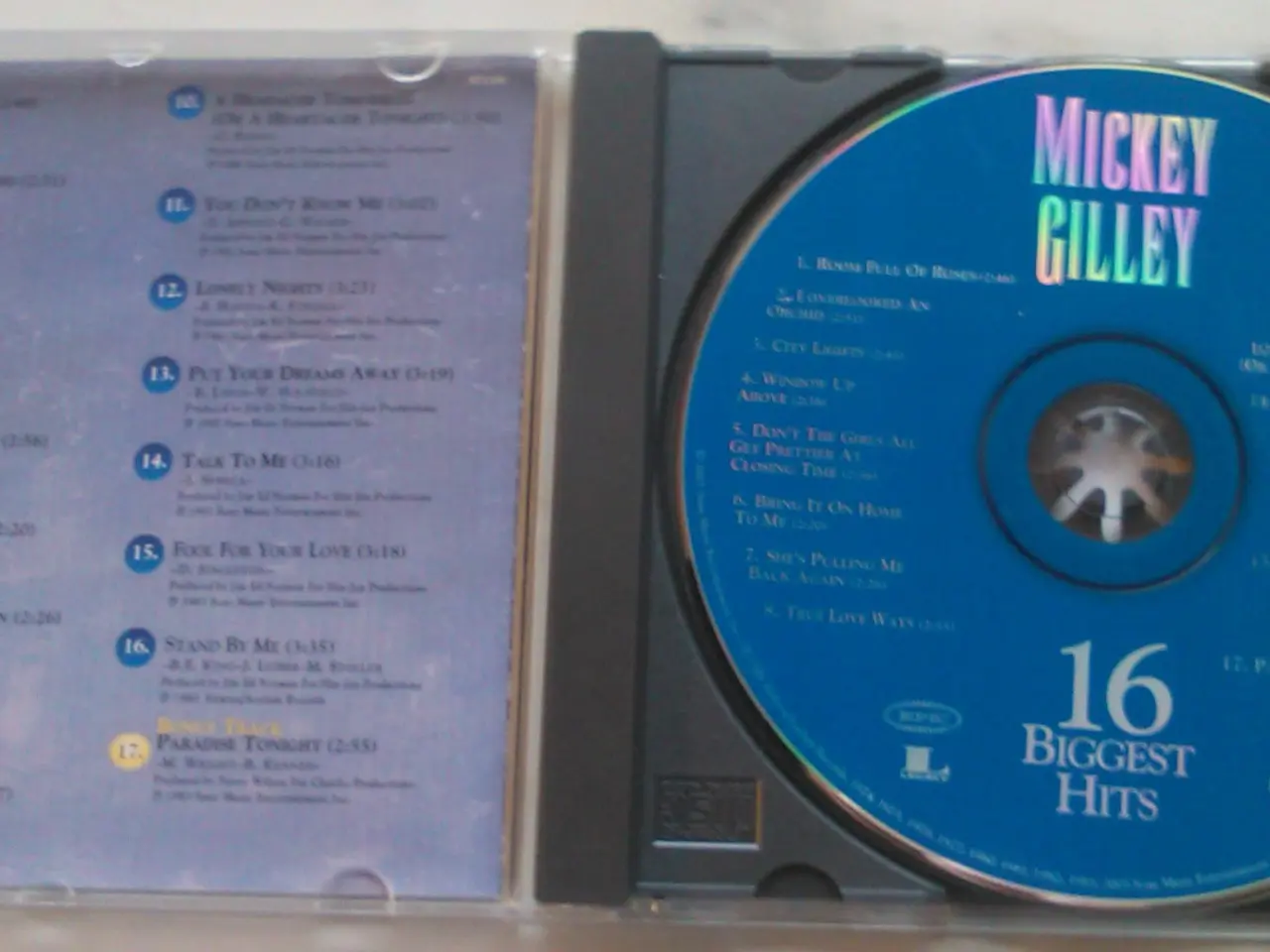 Billede 2 - Mickey Gilley: 16 Biggest Hits  