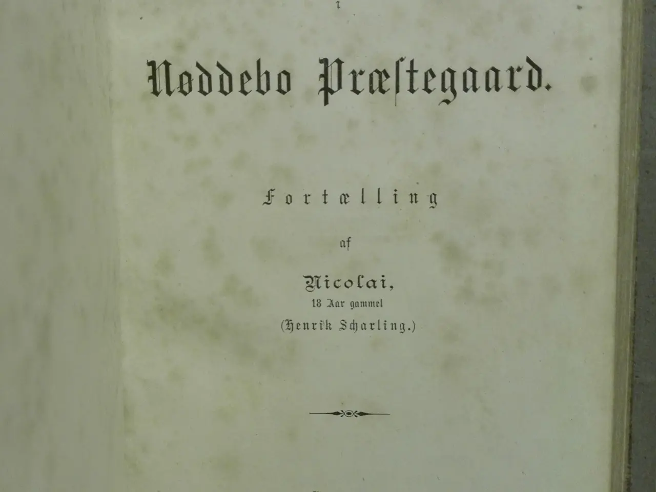 Billede 2 - Ved Nytårstid i Nøddebo Præstegaard