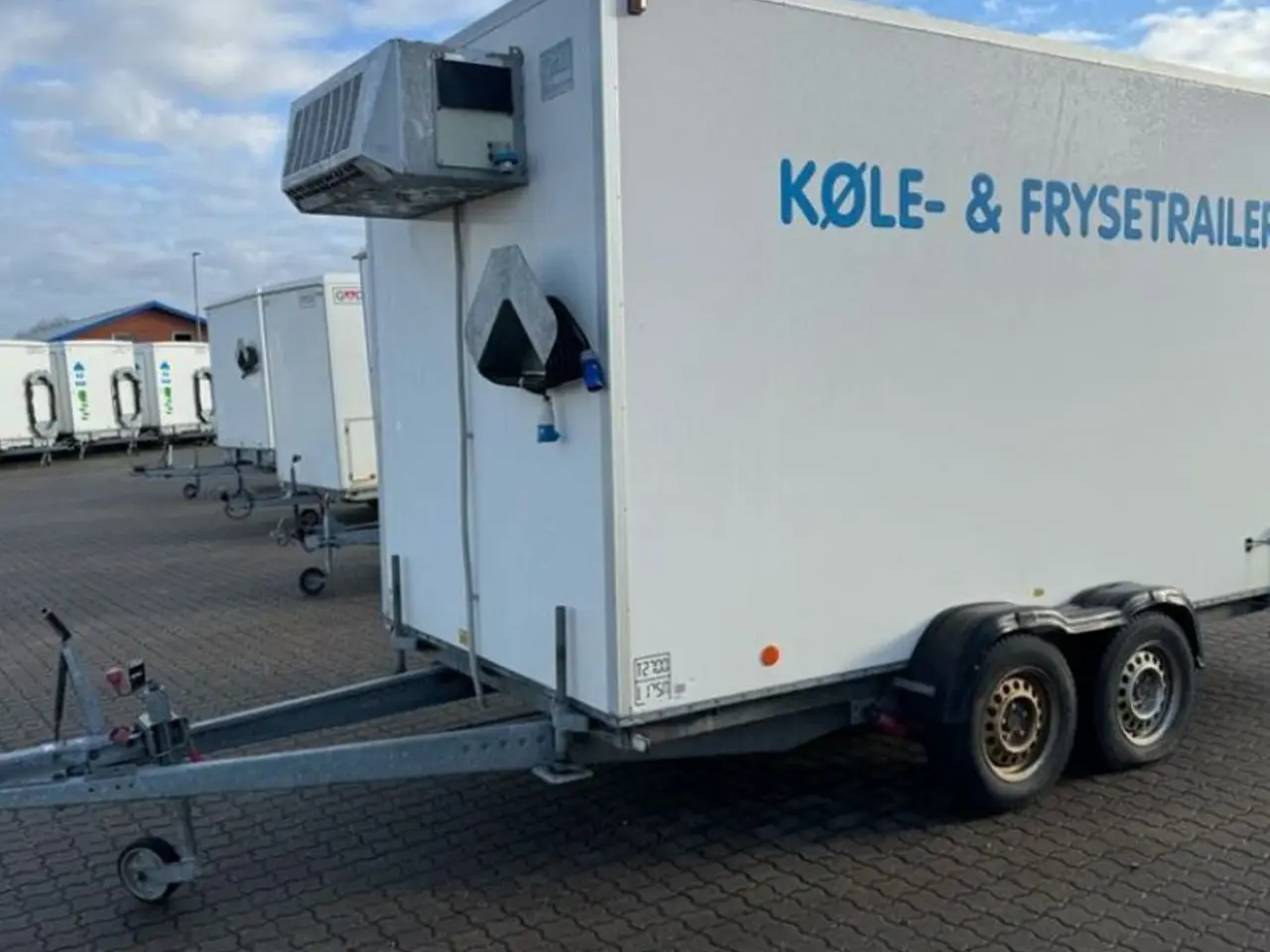 Billede 1 - Scanvogn Termoflex 2 stk. køle trailer