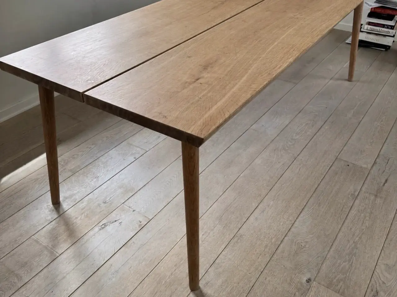 Billede 1 - Træfolk plankebord i massiv eg