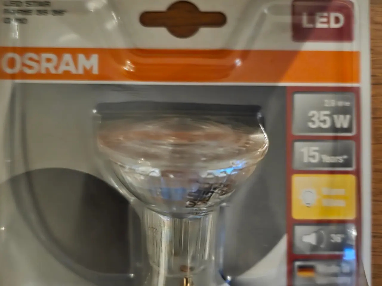 Billede 1 - Osram LED Star Par16 spotpære GU10 2,6 W